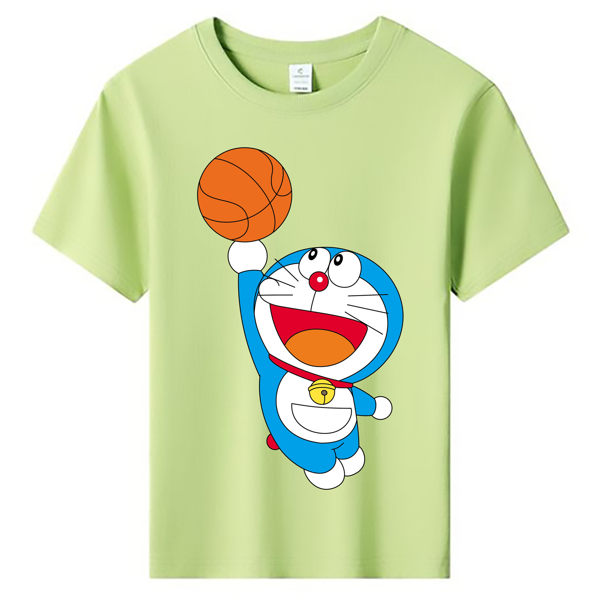 （画像用） ドラえもん Doraemon 綿100％キッズTシャツ（フロントプリント）